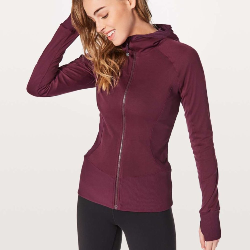 Lululemon In Flux Jacket - Plum (Size 8)